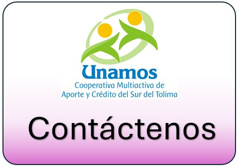 etiqueta 5 cooperativa Unamos - contactenos